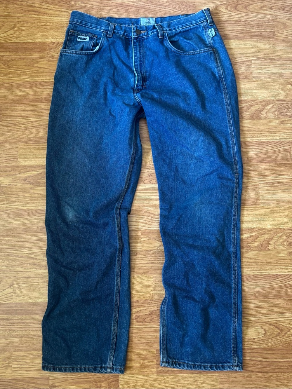 Tyndale FR Jeans Men’s 36x30 Flame Resistant Arc Rated Work Denim Blue USA